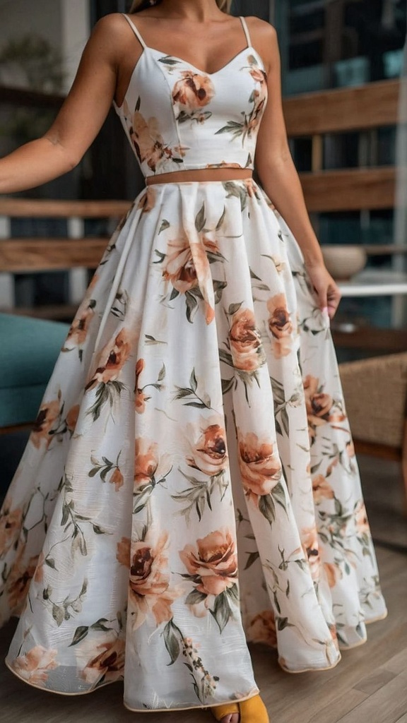 Maxi vestido Floral