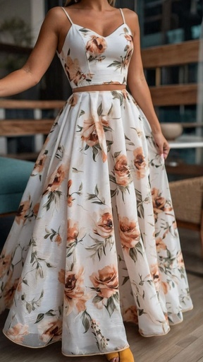 Maxi vestido Floral